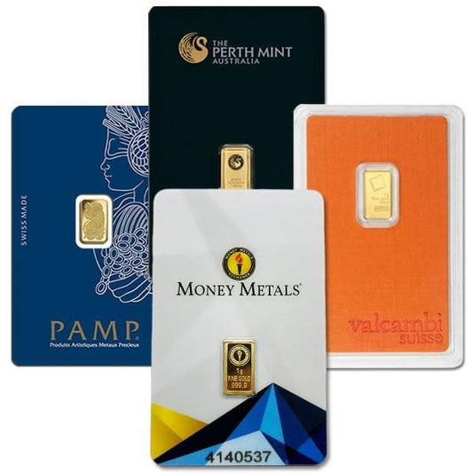 1 Gram Gold Collectible Tribute Private Bar